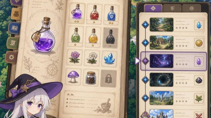魔女秘药 秘药记录本 预览图 2