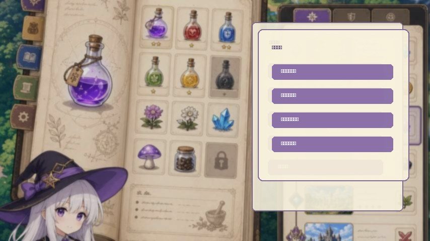 魔女秘药 操作界面 详情图 6