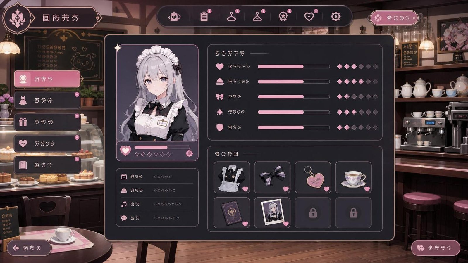大师NTRMaster 角色养成 页面配图 2